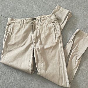 Men’s Grey Chino Formal Khaki suit pants J Crew